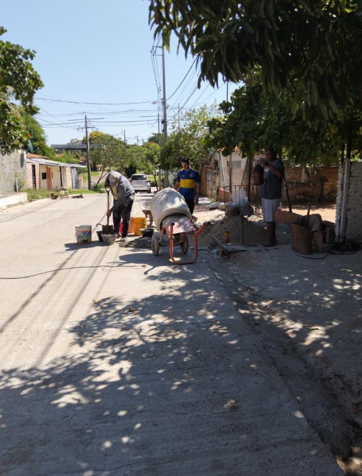 Cementado de calles 2