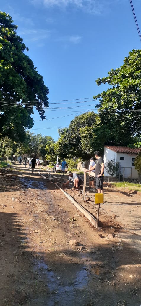 Cementado de calles 3