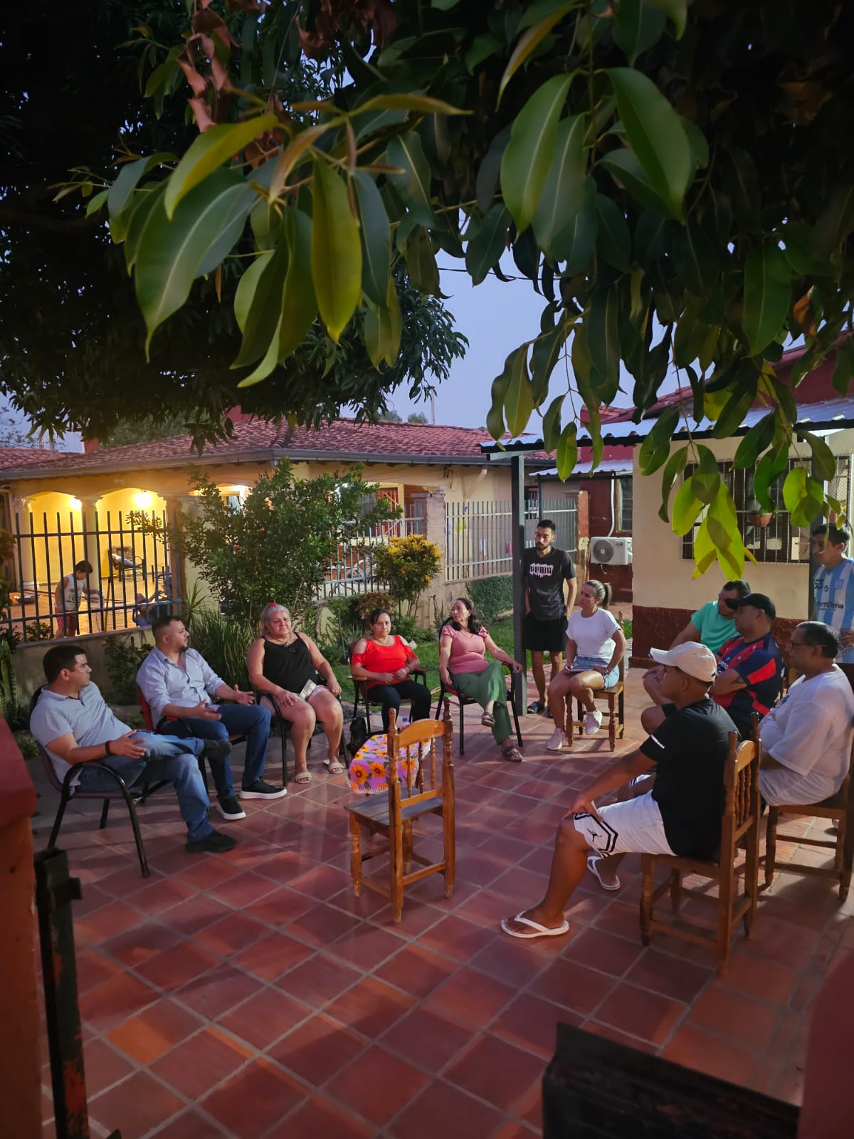 Reunión con vecinos